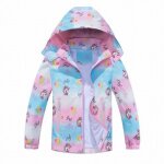 Veste impermable enfant - vitata - waterproof raincoat - rose - capuche amovible - double en rsille ...