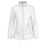 Veste impermable femme b&c sirocco - blanc - randonne