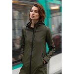 Veste impermable femme - sols - antoine - kaki intense - 100% polyester - taille s