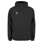 Veste impermable givova - homme - football - noir - 3xl - softshell 320 g / m