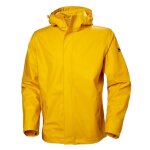 Veste impermable - helly hansen - moss - jaune - homme
