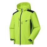 Veste impermable homme de randonne avec capuche veste extrieur coupe vent pour printemps et automne ...