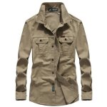 Veste impermable respirante amovible pour hommes - funmoon - kaki - beige - grande taille