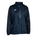 Veste imperm�able zipp� � capuche femme joma montreal - marin - m