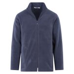 Veste dintrieur longue grise en velours col montant et zipp baikal