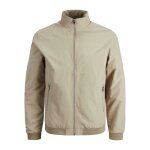 Veste harrington jack & jones rush beige - homme l 100% polyester