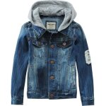 Veste en jean enfant garcon  capuche mi saison