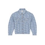 Veste en jean femme wrangler jumbo truxker - blue - m