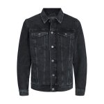 Veste en jean jack & jones mf 823 noire - denim homme taille m