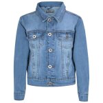 Veste en jean - mode enfant - garon 3 - 13 ans - manches longues - coton lasthanne - deux poches