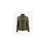 Veste jott cha - femme - kaki - plume et duvet - fermeture clair