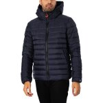 Veste matelass�e fuji sport � capuche - superdry - homme - bleu