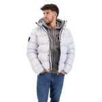 Veste matelass�e de luxe pour homme - superdry - xpd sports - rembourrage recycl� - ice blue