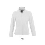 Veste micropolaire - sols - north - femme - manches longues - blanc