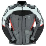 Veste moto furygan apalaches vtd - noir / gris / rouge - 2xl