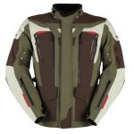 Veste moto furygan voyager 3c - caf� / pearl / kaki - l