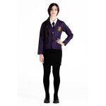 Veste nevermore academy uniforme scolaire costume dguisement garon fille officiel mercredi addams (taille ...