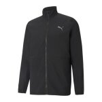Veste noire homme puma run woven jacket