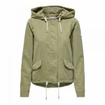 Veste fine a capuche ml onlskylar 15218613 aloe 3674 femme only