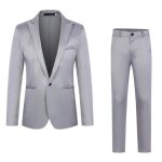 (veste + pantalon)costume homme mariage business fit smoking simple poitrine men suits grande vtements ...