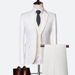 (veste + pantalon + gilet + chemises) costume homme - mariage business - fit grande vêtements masculin ... (veste + pantalon + gilet + chemises) costume homme - mariage business - fit grande vêtements masculin ...