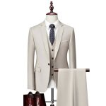 (veste + pantalon + gilet + chemises) costume homme - mariage business - fit grande vtements masculin ...