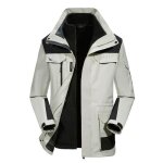 Veste parka - insfity - hiver homme - imperméable - doublé polaire - capuche amovible Veste parka - insfity - hiver homme - imperméable - doublé polaire - capuche amovible