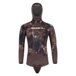 Veste de plonge beuchat rocksea trigocamo 5 mm - marron / noir - xs