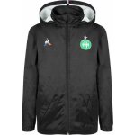 Veste de pluie enfant as saint - etienne - noir - 12 ans