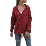 Veste de pluie femme - guocu - lgre et tanche - capuche - randonne