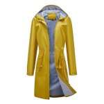 Veste de pluie longue femme  capuche coupe - vent impermable extrieur lger - insfity - taille eu ...