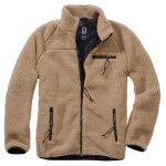 Veste polaire  capuche camel - brandit