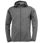 Veste polaire avec capuche uhlsport essential fleece pour homme - blanc et multicolore - football Veste polaire avec capuche uhlsport essential fleece pour homme - blanc et multicolore - football