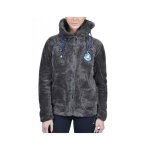 Veste polaire femme peak mountain asana - gris - xl