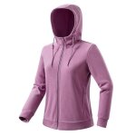 Veste polaire femme - sport extérieur casual - respirante - rose fonce Veste polaire femme - sport extérieur casual - respirante - rose fonce