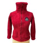 Veste polaire fille - peak mountain - coral sherpagasana - rouge - 16 ans - ski