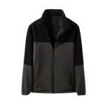 Veste polaire homme - couleur contraste bicolore - grande taille - gris