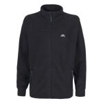 Veste polaire - trespass - bernal fleece at300 - noir - manches longues - respirant