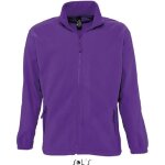 Veste polaire - sols - north - violet - anti - bouloche - coupe ajust�e
