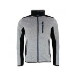 Veste polaire peak mountain cevira pour homme - gris clair chin� - taille l - id�ale pour le ski