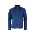 Veste polaire peak mountain cevira pour homme - marine chin� - xl - ski - col montant - poches zipp�es ...