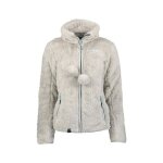 Veste polaire zippée uniquana lady - gris - femme - col châle - poches zippées Veste polaire zippée uniquana lady - gris - femme - col châle - poches zippées