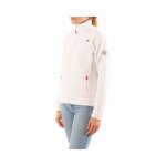 Veste polaire zippe upaline lady - geographical norway - femme - blanc - sports dhiver - respirant