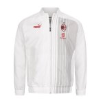 Veste prematch milan ac 2022 / 23 - white / tango red - xs