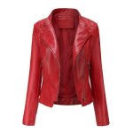 Veste pu cuir femme de marque luxe uni de type mince veste femmes en slim moto vêtements - xha88aaa - ... Veste pu cuir femme de marque luxe uni de type mince veste femmes en slim moto vêtements - xha88aaa - ...