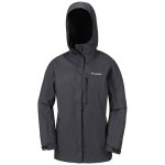 Veste de randonn�e femme columbia pouring adventure xl - noir - imperm�able et respirante pour la montagne ...