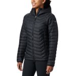 Veste de randonne femme - columbia - powder lite - impermable - respirante - noir
