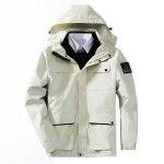 Veste de randonne impermable femme  capuche 3 en 1 double polaire