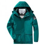 Veste de randonne impermable homme  capuche 3 en 1 double polaire