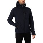Veste de randonnée softshell À capuche - superdry - homme - bleu Veste de randonnée softshell À capuche - superdry - homme - bleu